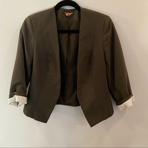 Olive blazer
